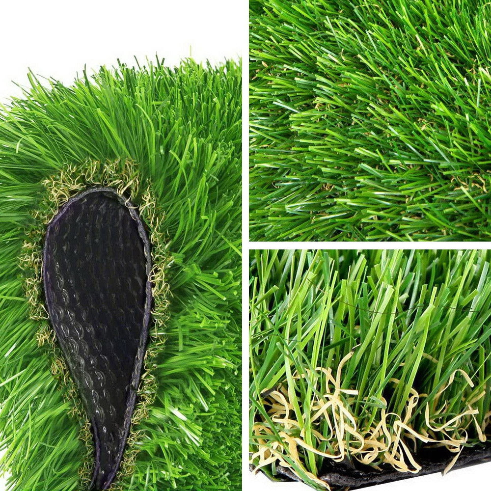 Prime Turf 10sqm Artificial Grass 20mm 4-Tone Synthetic Lawn