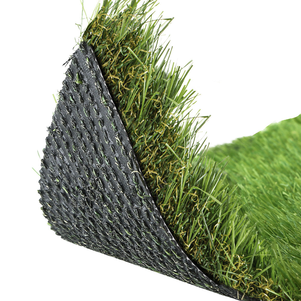 Prime Turf 40mm Artificial Grass 1x10m 4-Colour Synthetic Lawn