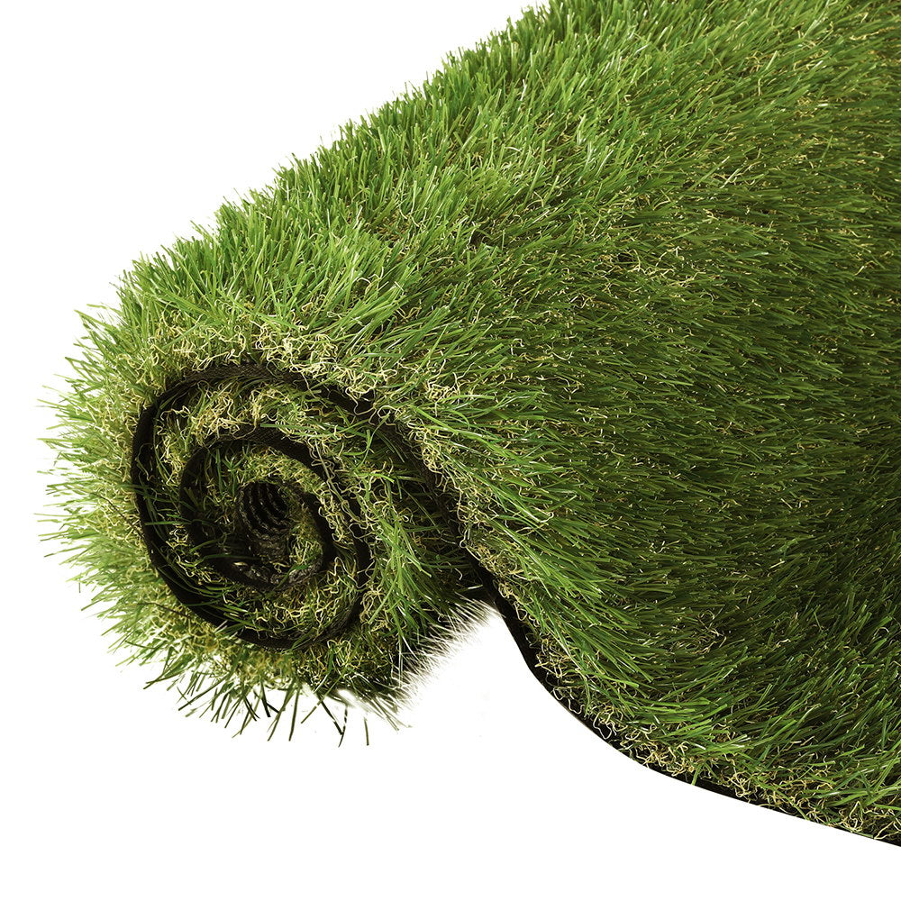 Prime Turf 2x5m Artificial Grass 45mm 4-Coloured Synthetic Lawn