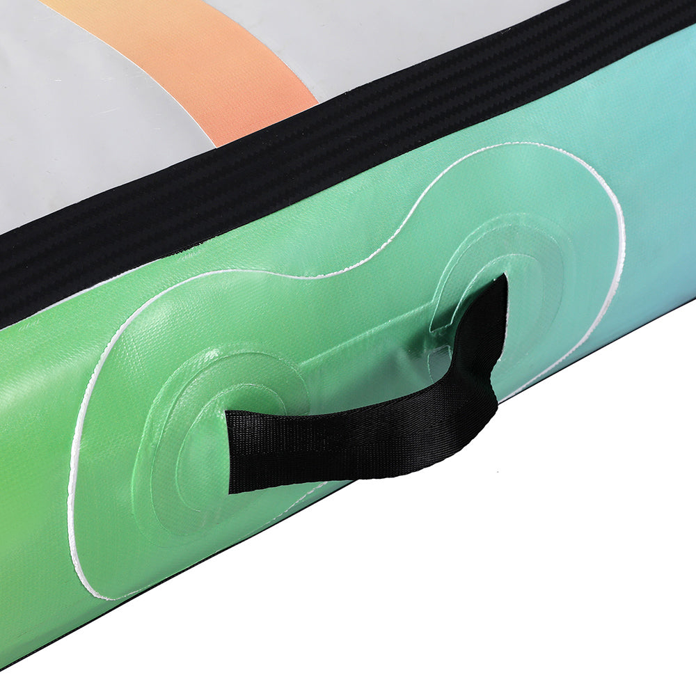 Everfit 1m Inflatable Gymnastics Air Track Mat Colourful