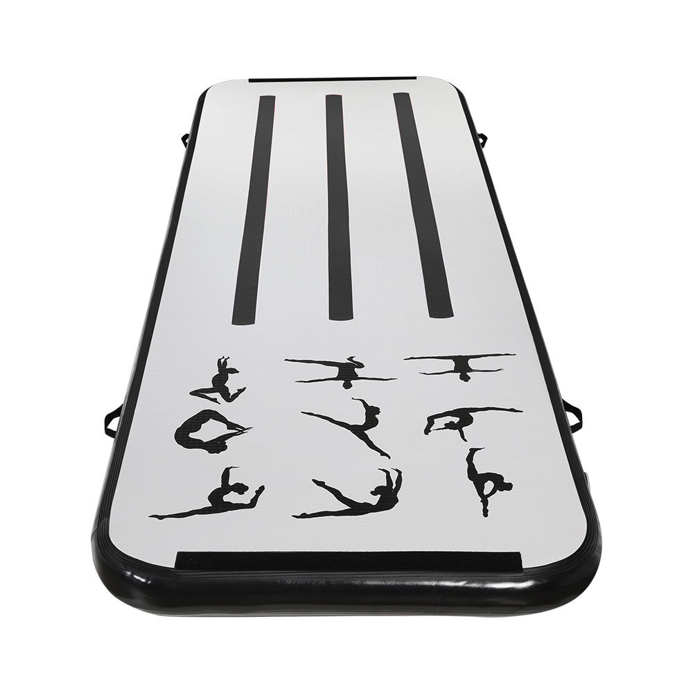Everfit 3M Gymnastics Air Track Mat Black