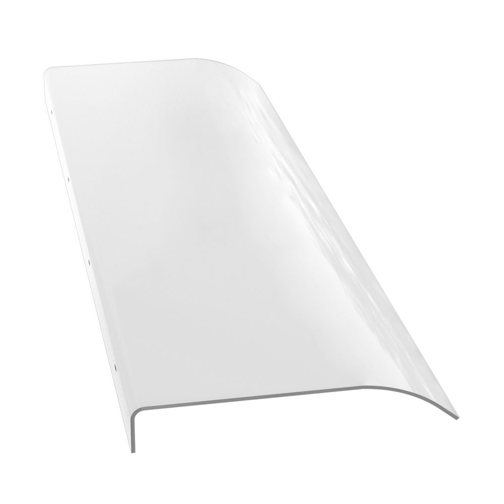 Instahut Window and Door Awning 0.4m x 1m Transparent