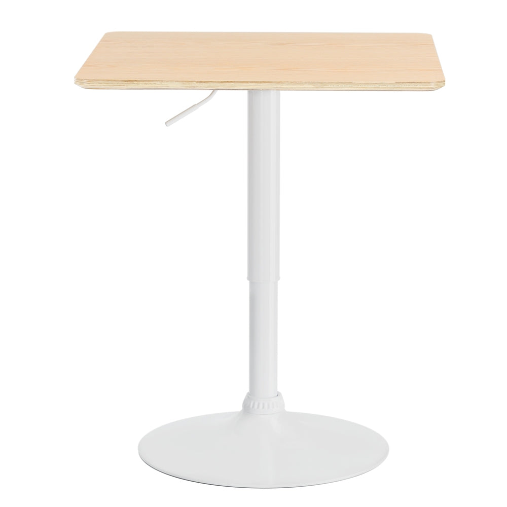 Aine 60cm Bar Table Swivel Gas Lift Pine