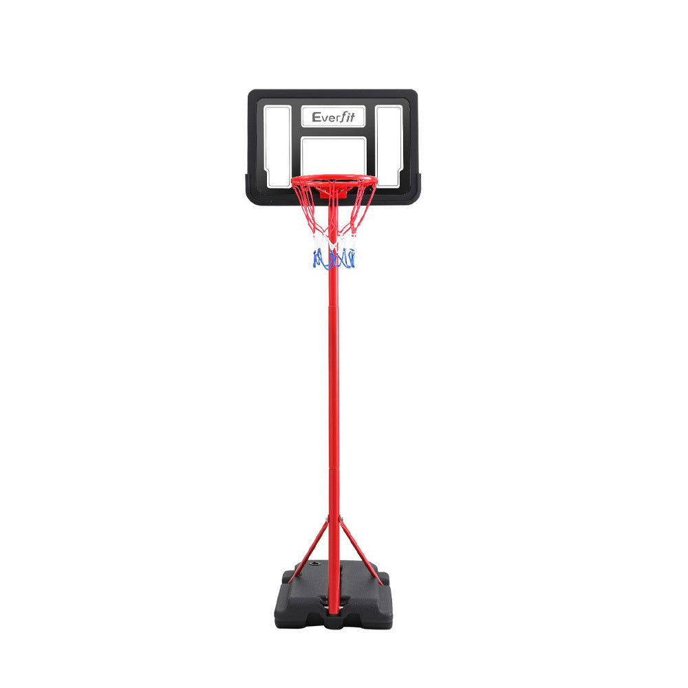 Adjustable Kids Basketball Hoop System, Steel Frame - Everfit