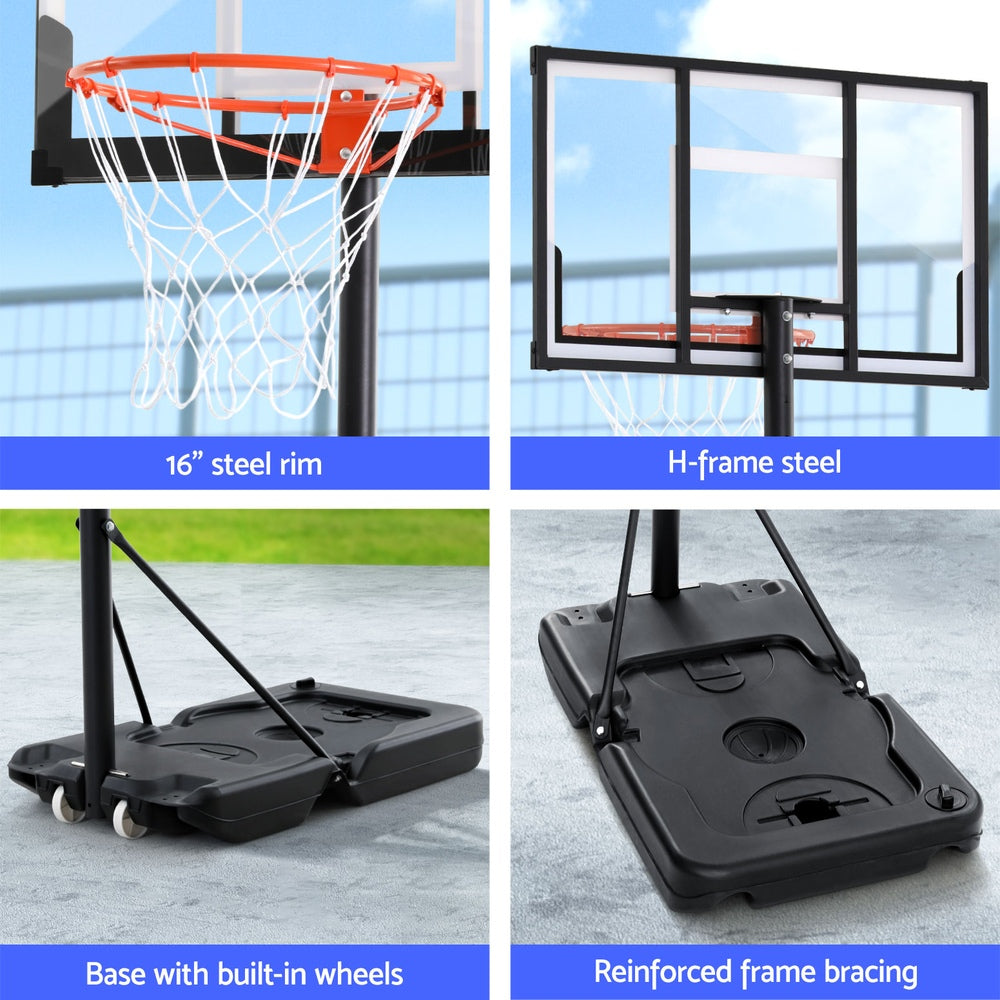 Everfit 3.05M Portable Basketball Hoop Stand Adjustable Height