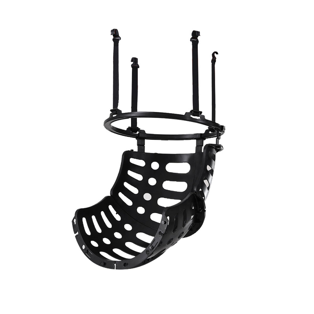 Everfit Basketball Hoop 360° Ball Return System Black