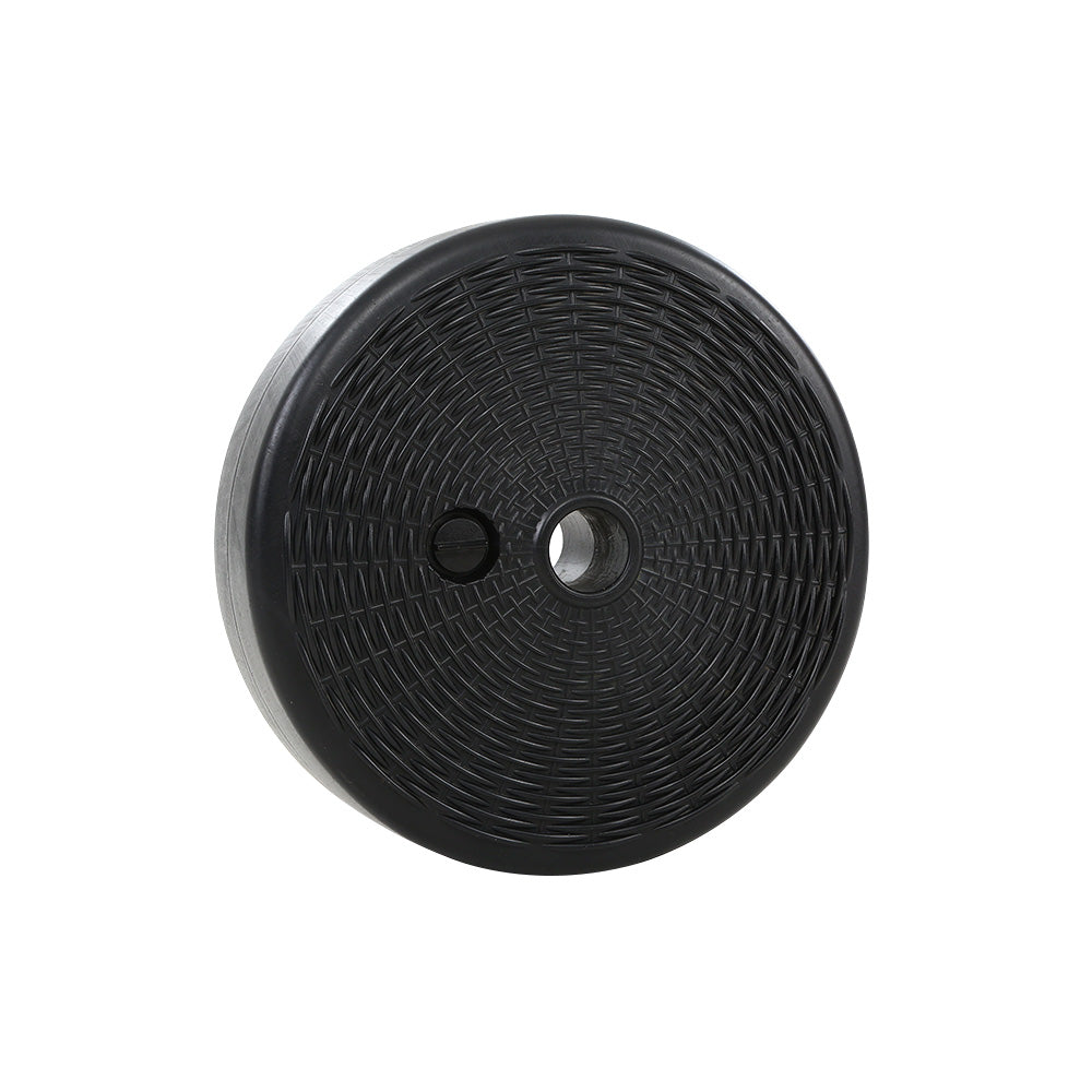 Instahut 51cm Round Outdoor Umbrella Base Black