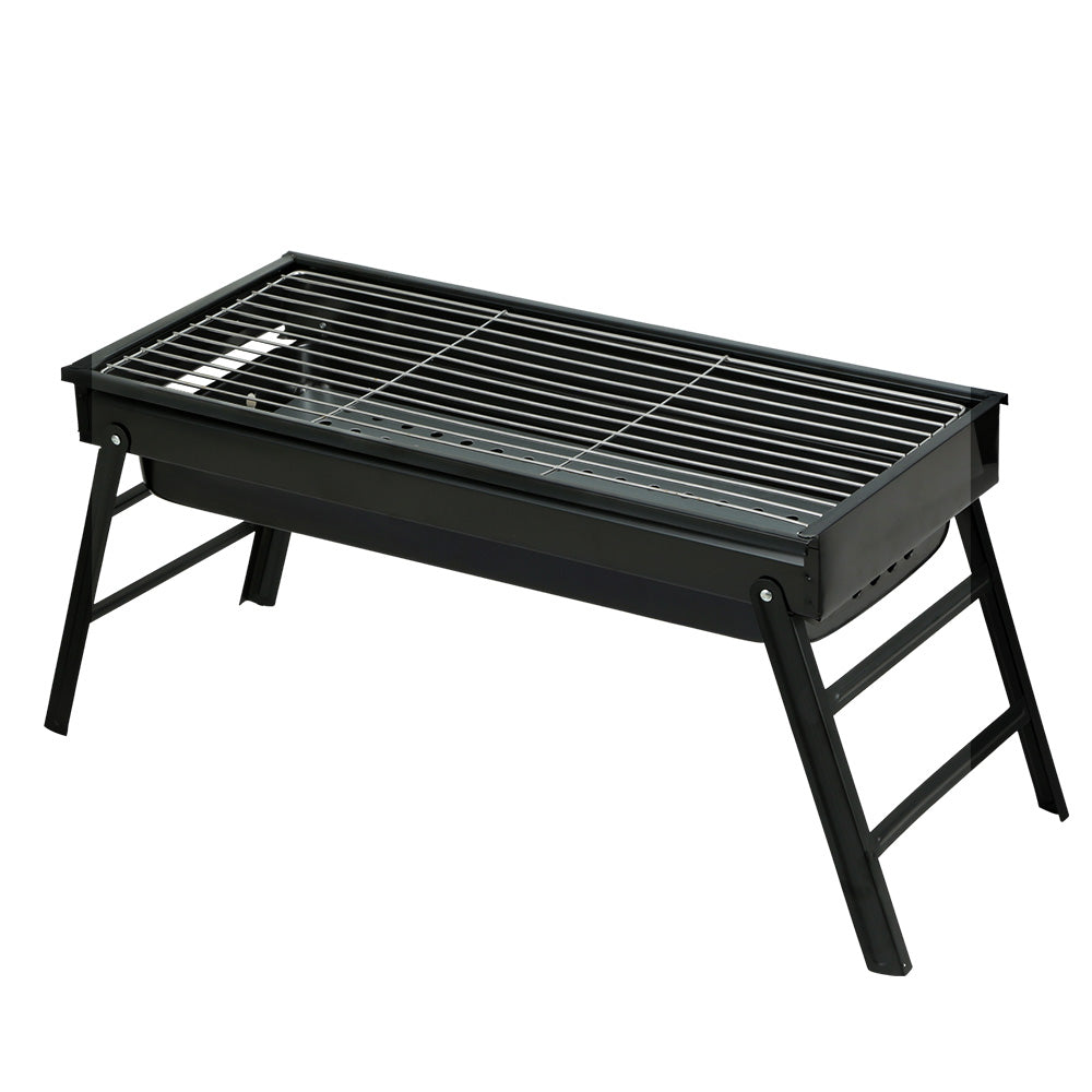 Grillz Foldable Charcoal BBQ Smoker Portable