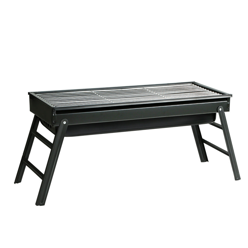 Grillz Foldable Charcoal BBQ Smoker Portable