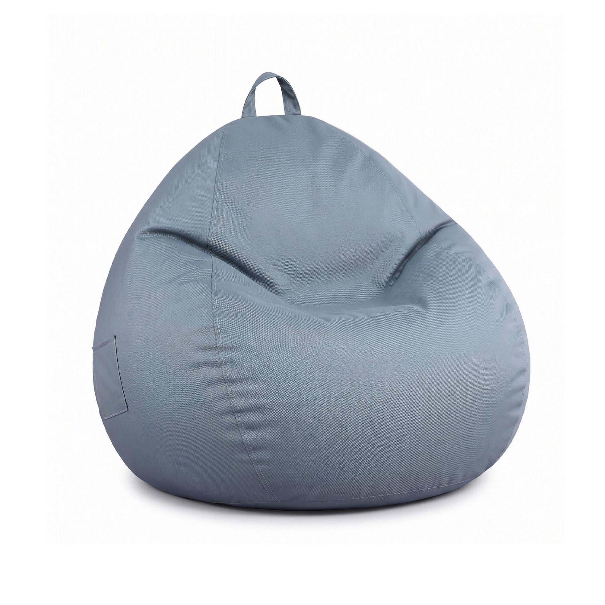 Artiss Outdoor Bean Bag Chair Cover No Filler Splash-Proof Beanbag Sofacover for Adults Teens Kids Stuffable Bean Bag Cover for Patio Poolside Relaxing, Grey