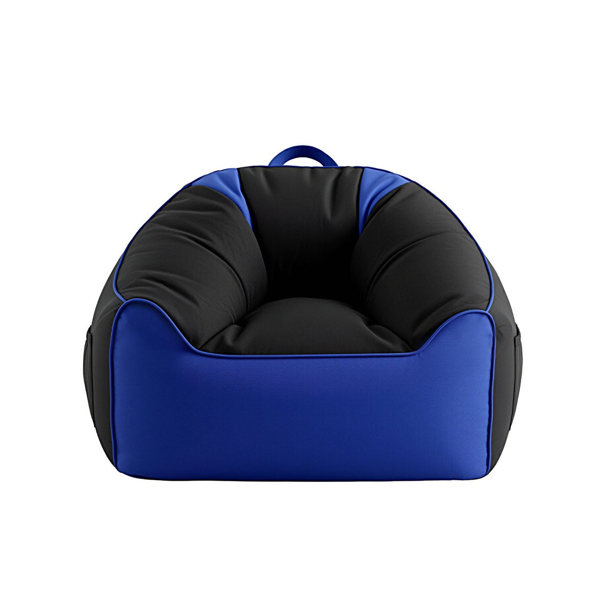 Artiss Gaming Bean Bag Chair Cover with Side Pockets and Cup Holder