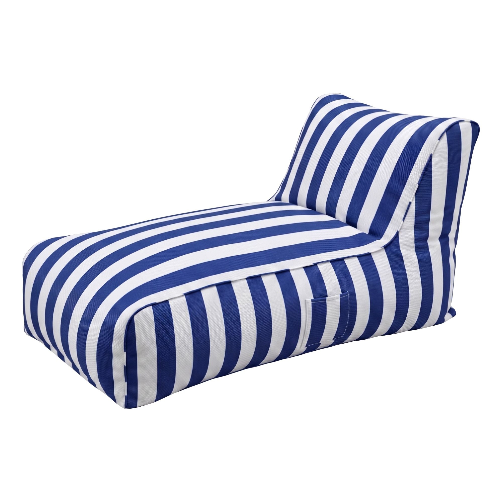 Artiss Outdoor Bean Bag Chair Cover No Filler Splash-Proof Beanbag Lounge Sofacover Stuffed Animal Storage Bean Bag Cover for Patio Poolside Relaxing, Blue
