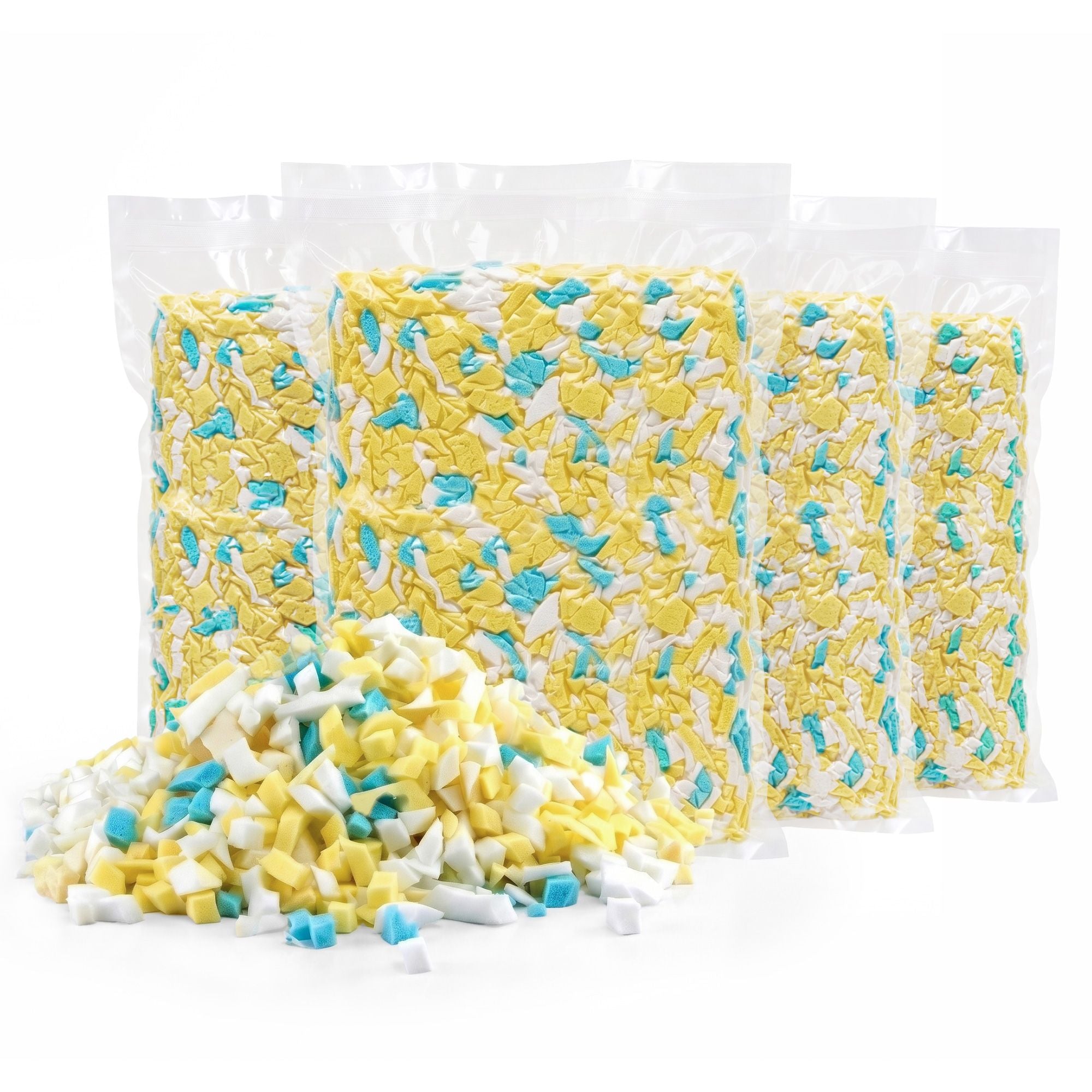 Artiss 20lbs 8.8KG Bean Bag Filler Shredded Memory Foam Filling High Density Soft Pillow Stuffing for Bean Bag Chair, Couch Cushion, Dog Bed, Stuffed Animals and Arts Crafts