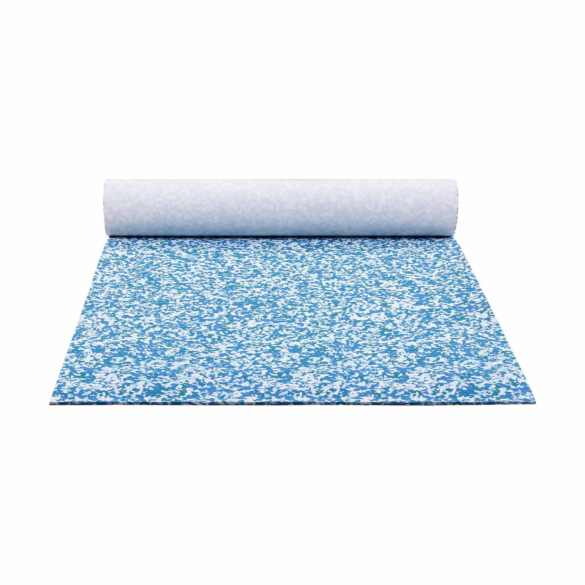 Seamanship Boat Flooring, EVA Foam Decking Mat, 240x90cm, Blue Camo