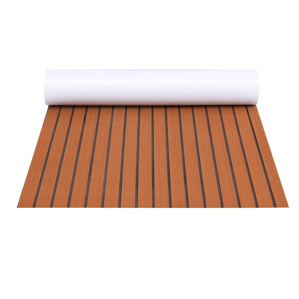 Seamanship 240x90cm EVA Foam Boat Flooring Mat Dark Brown