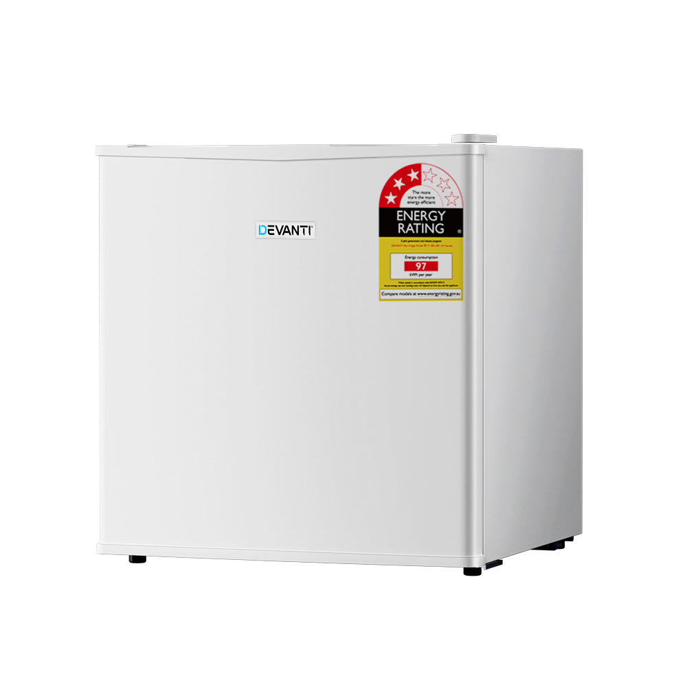 Devanti 48L Bar Fridge Portable White