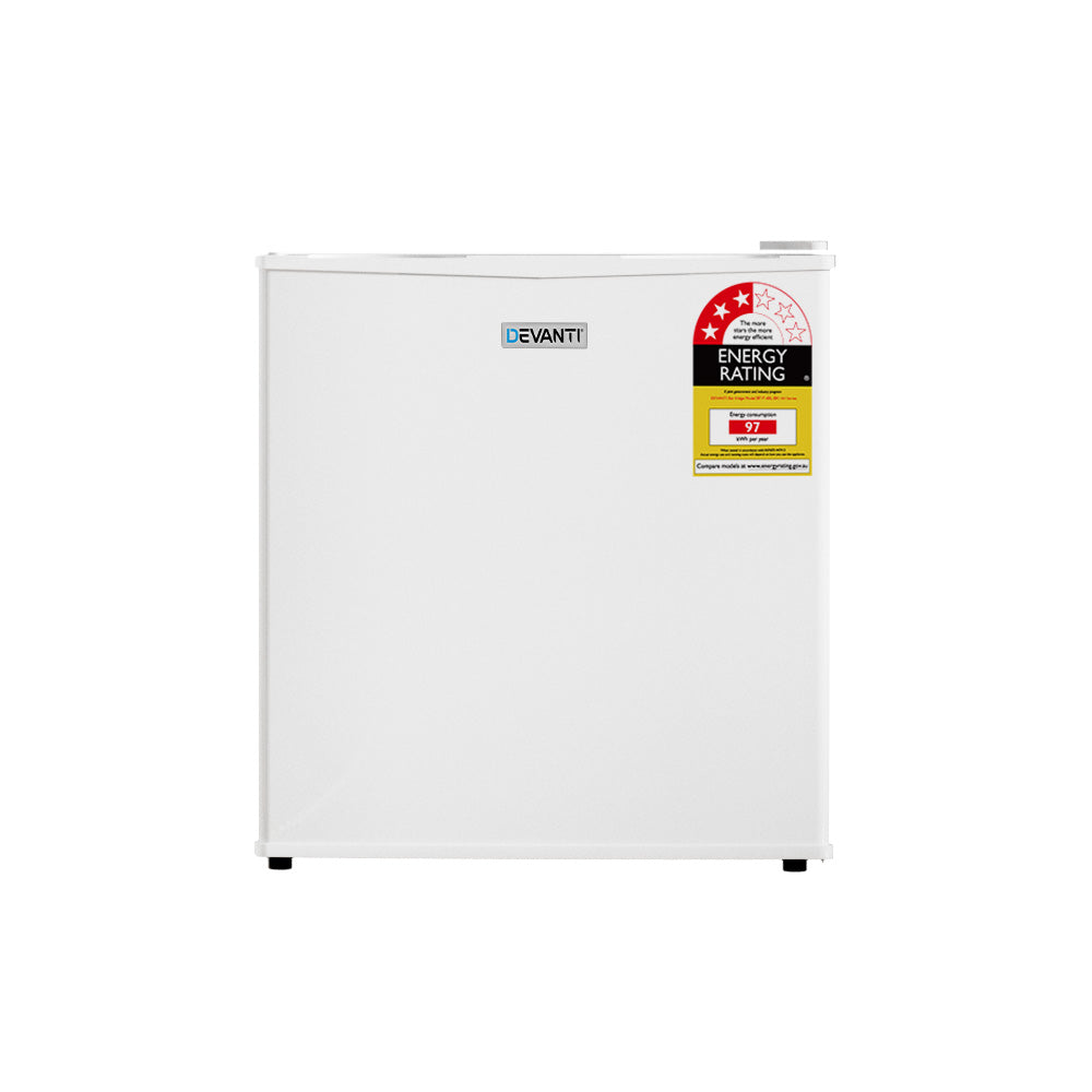Devanti 48L Bar Fridge Portable White
