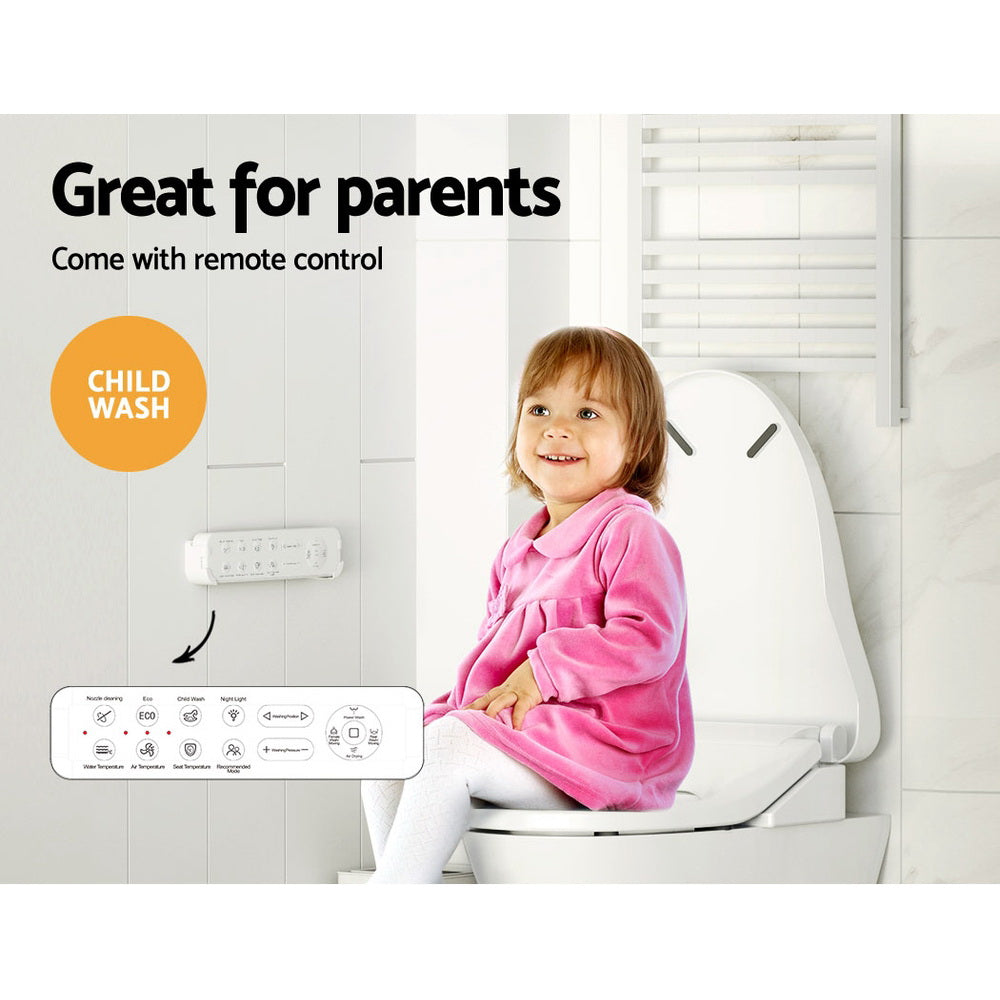 Cefito Electric Bidet Toilet Seat Cover Remote Control