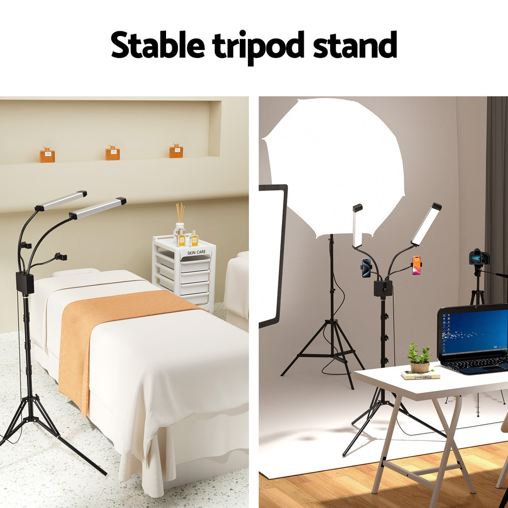 Embellir LED Beauty Light Makeup Tattoo Eyelash Extensions Studio Adjustable Tripod