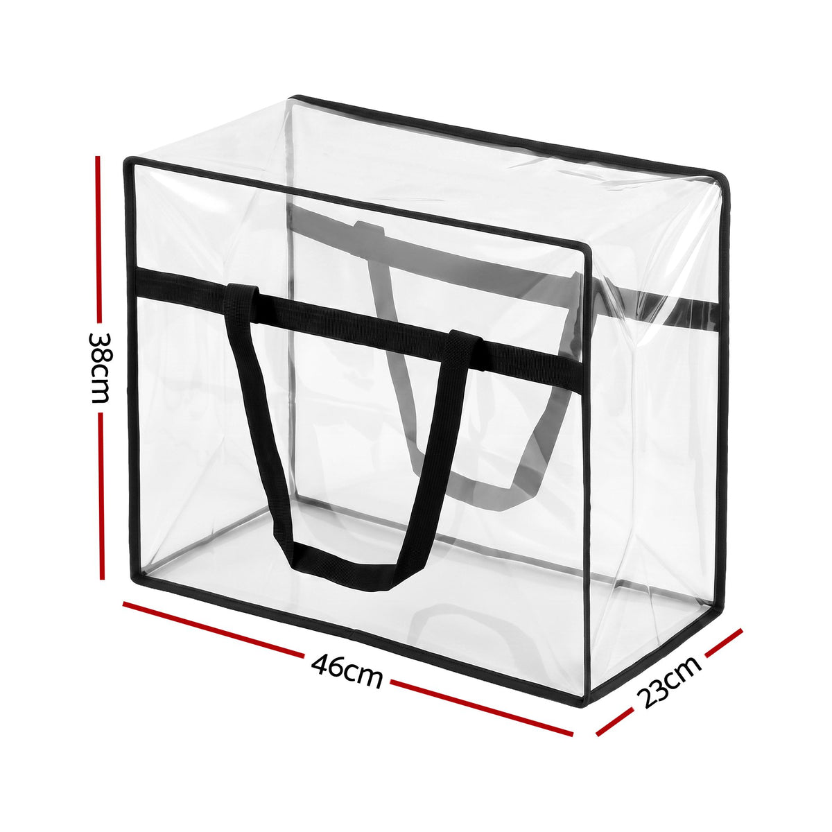 Artiss Blanket Storage Bags 8Pcs 40L PVC Box Clothes Doona Moving Organiser
