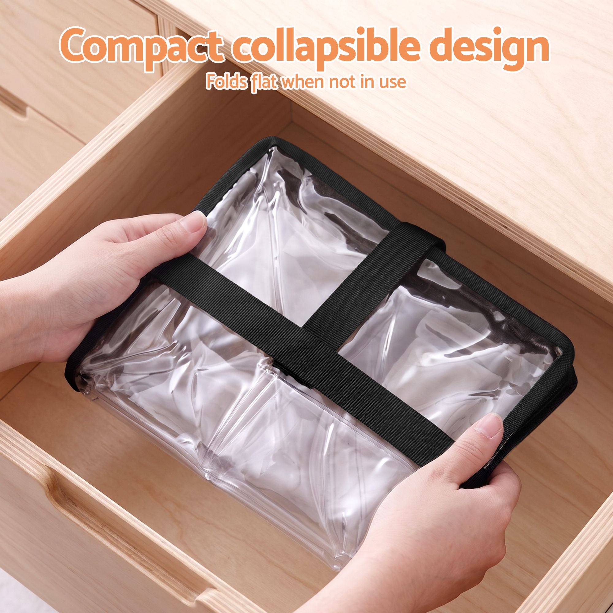 Artiss Blanket Storage Bags 8Pcs 40L PVC Box Clothes Doona Moving Organiser