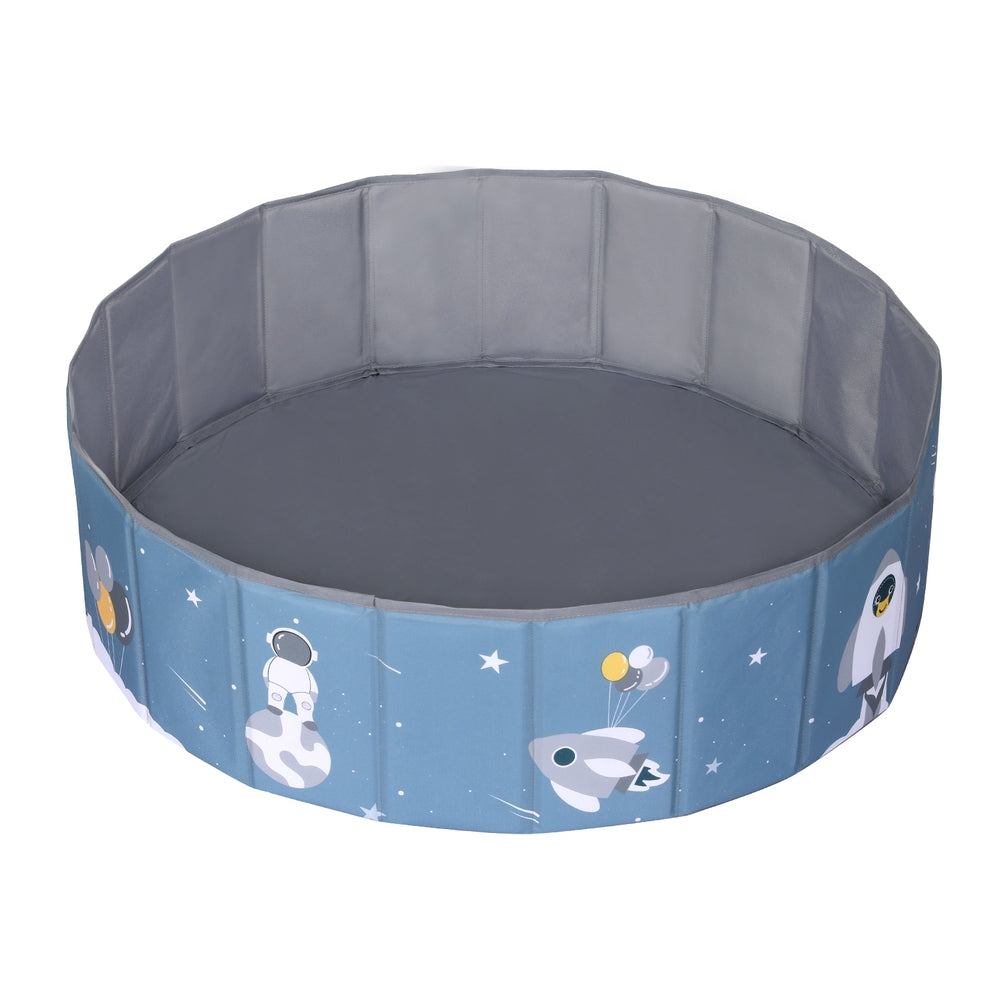 Keezi Toddler Ball Pit Foldable Playhouse Blue