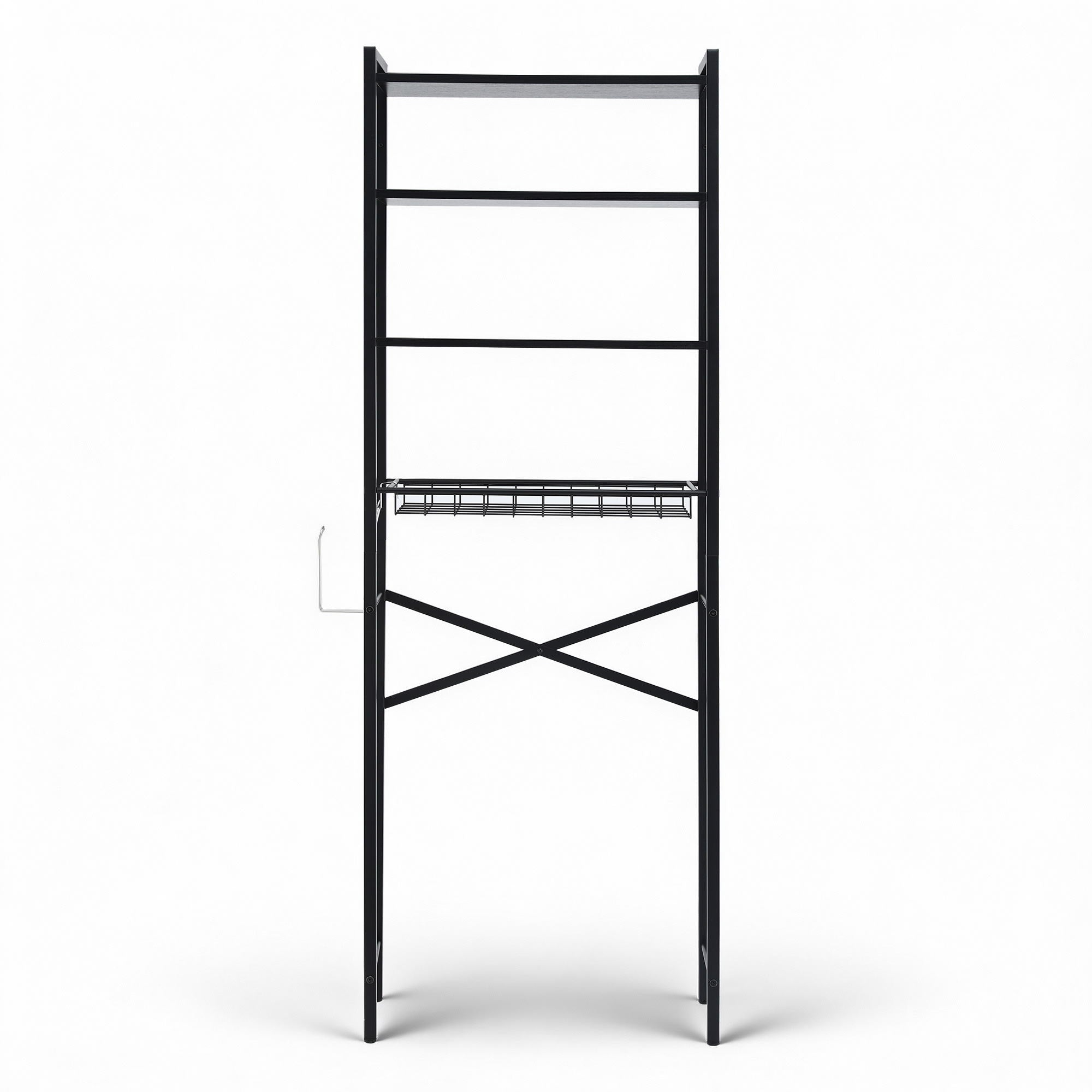 Artiss Over Toilet Bathroom Storage Rack Space Saving 4 Tier Organiser White