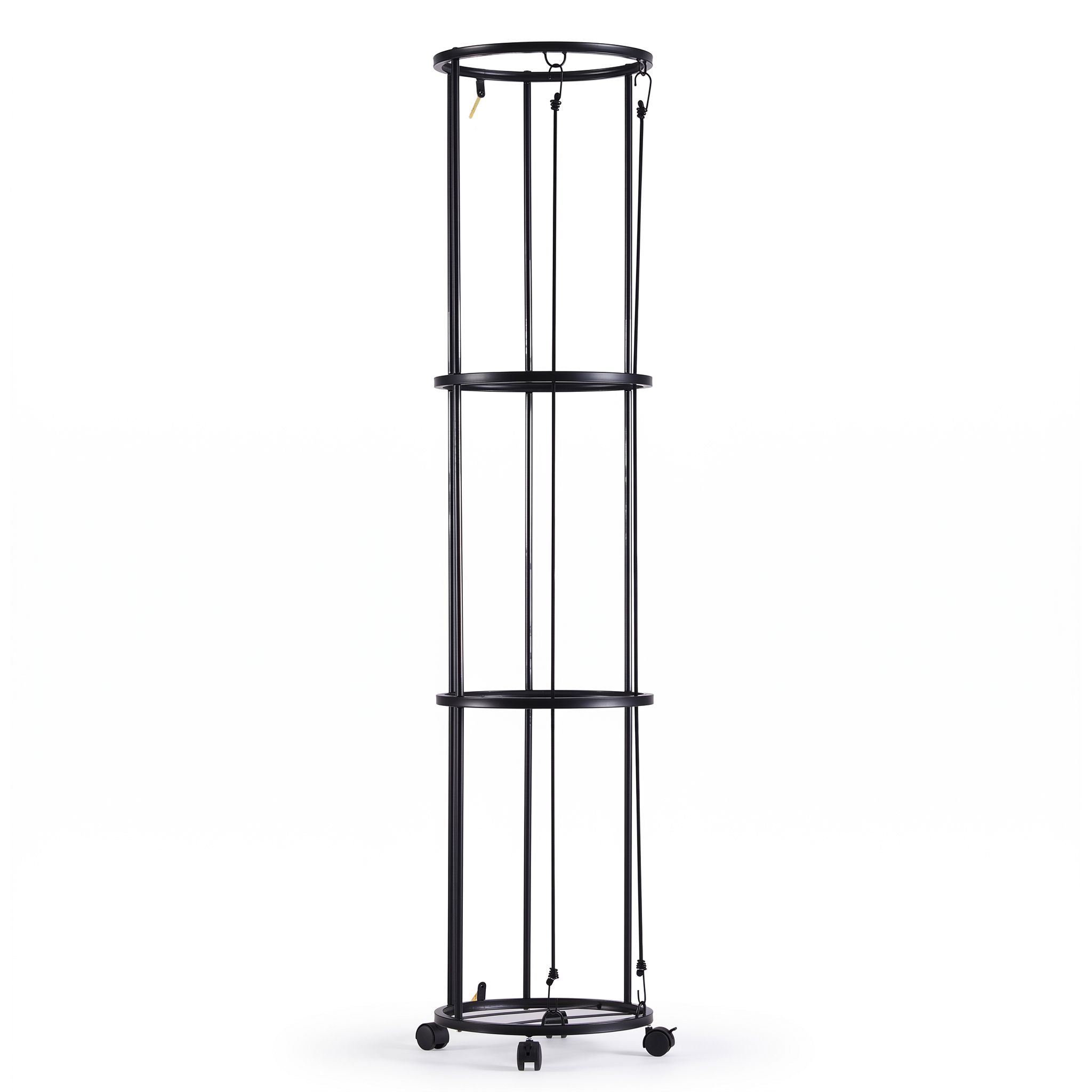 Everfit Vertical Ball Storage Rack with Wheels Sports Equipment Organiser