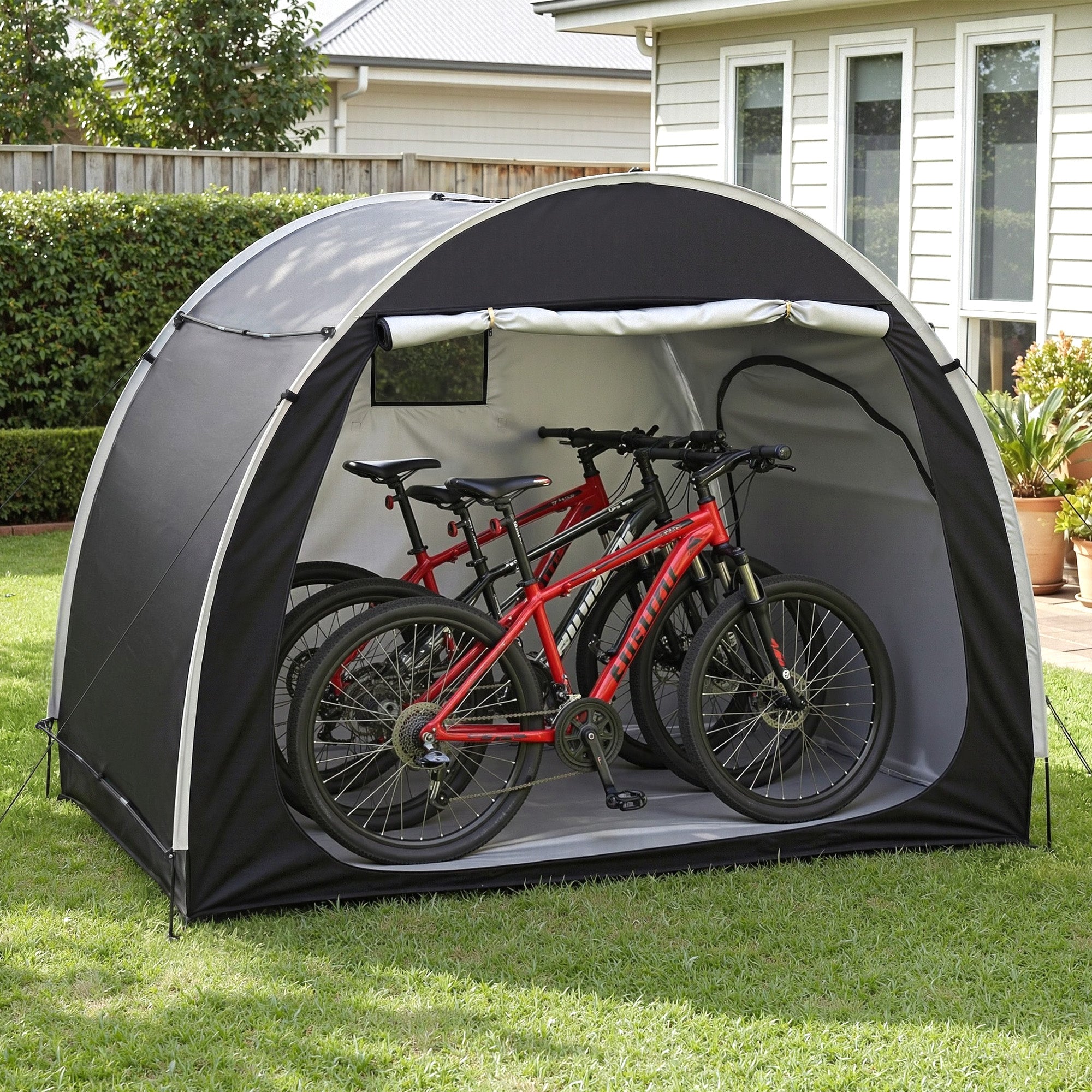 Giantz Bike Storage Tent Outdoor Waterproof UV Resistant Shelter w/ Ventilation