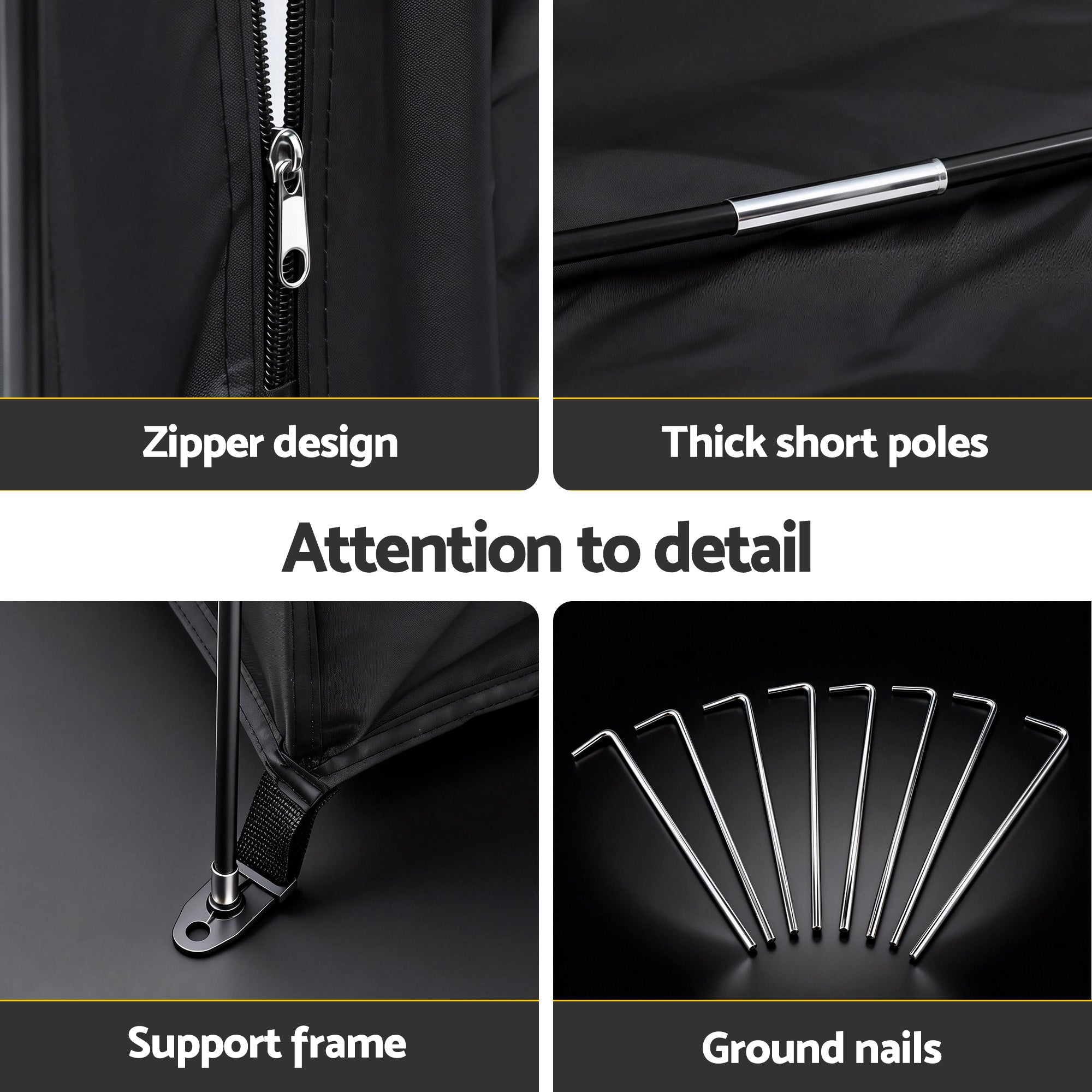 Giantz Bike Storage Tent Waterproof Outdoor UV Protection Shelter w/ Large Space