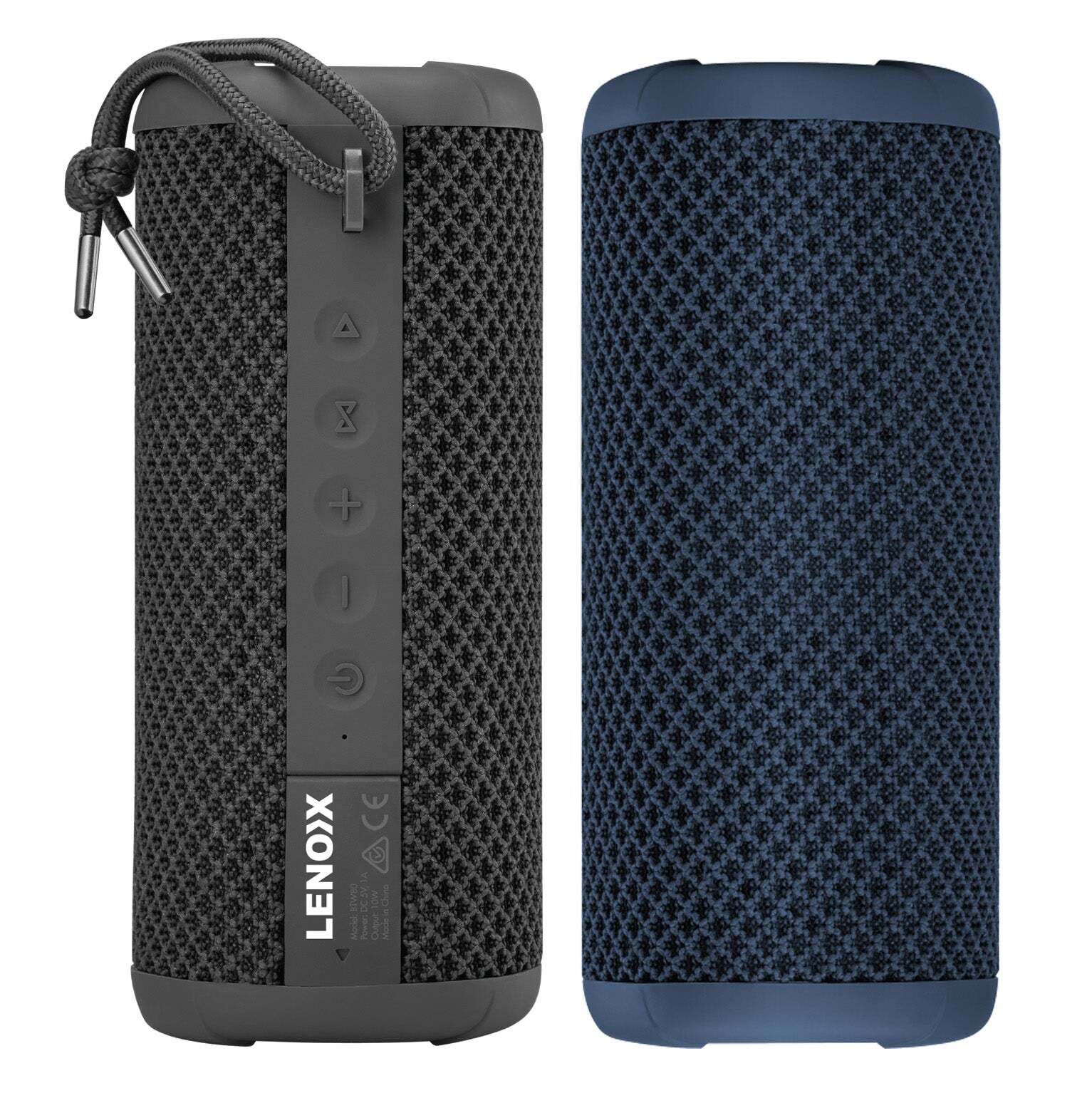 IPX7 Waterproof & Portable Bluetooth Speaker Black 10W, 360 Audio