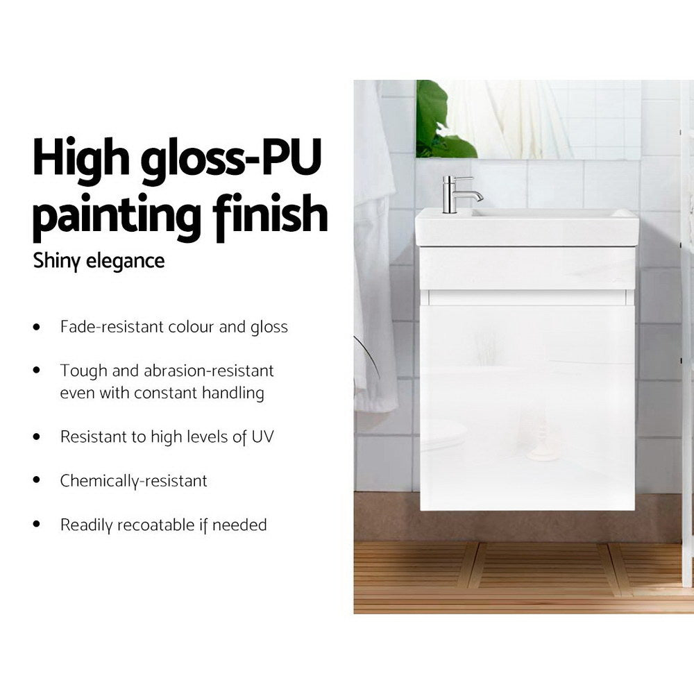 Cefito 400mm Vanity Unit with Basin White