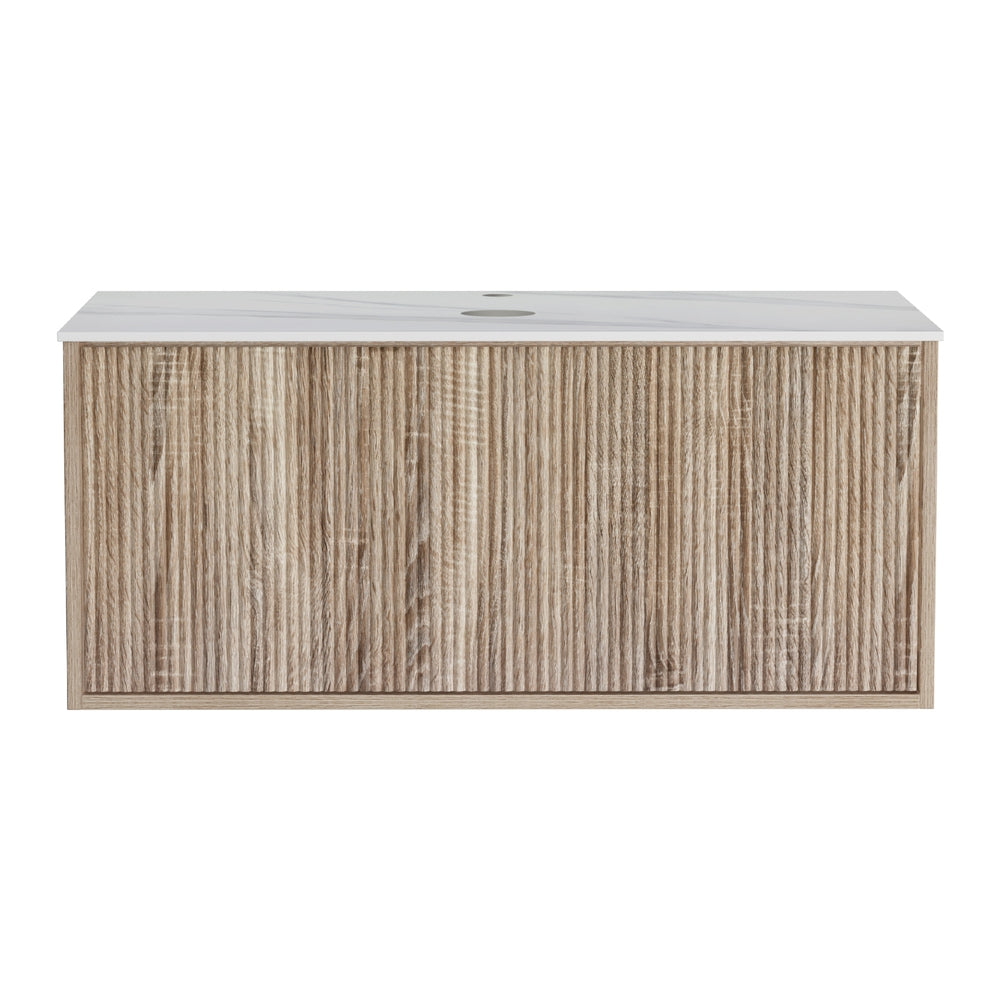 Cefito 900mm Oak Vanity Unit Wall-Hung Cabinet