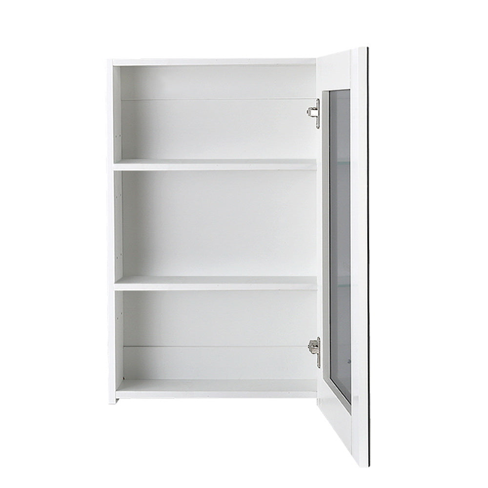 Cefito Bathroom Mirror Cabinet 450x720mm White High Gloss MDF