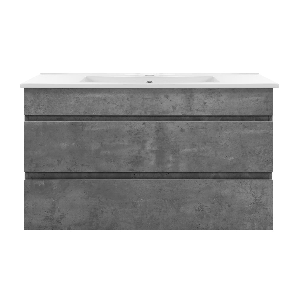 Cefito 915mm Bathroom Vanity Unit Grey Basin