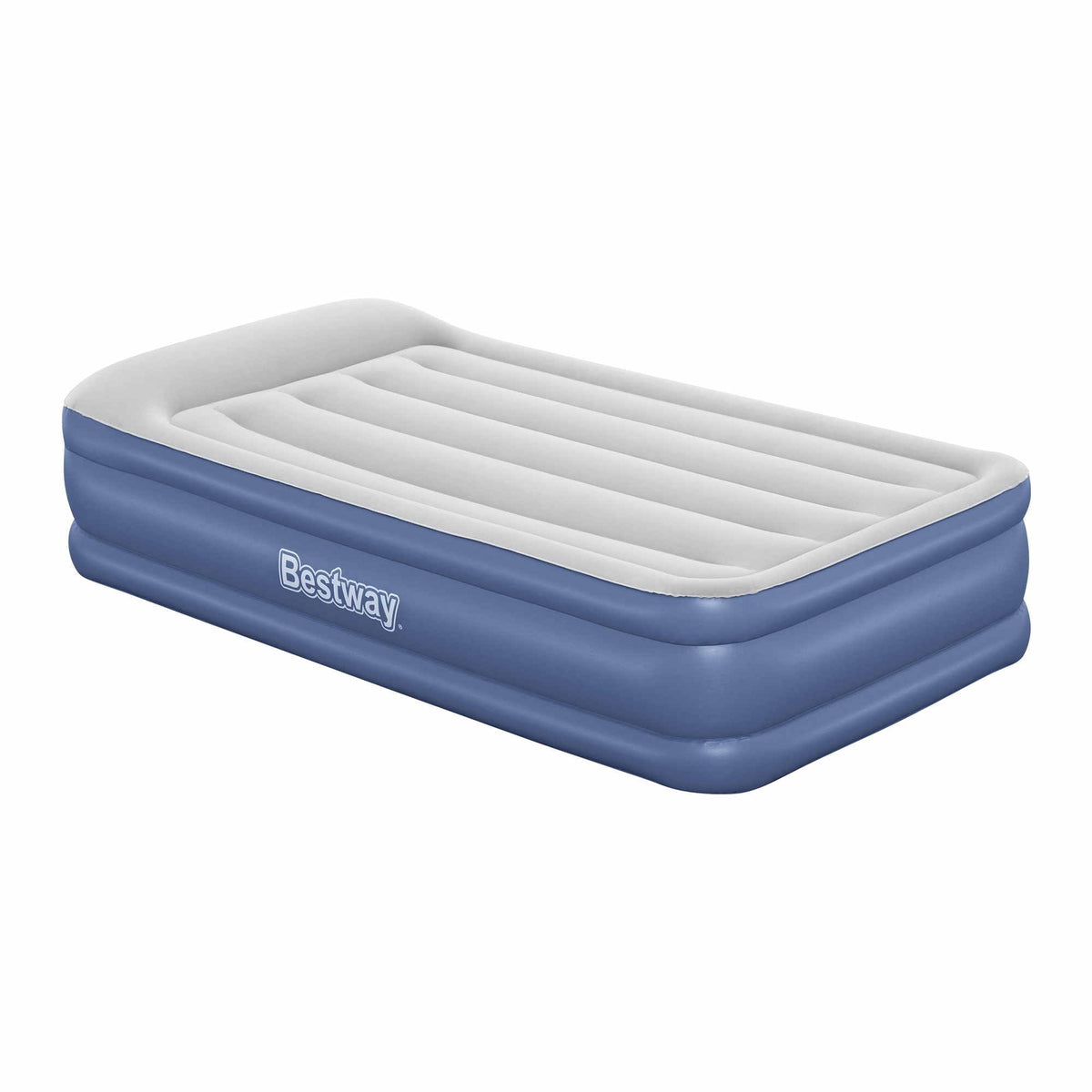 Bestway Single Inflatable Air Mattress with Built-in Pump 46cm