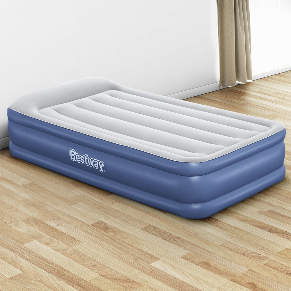 Bestway Single Air Mattress Inflatable 46cm Navy