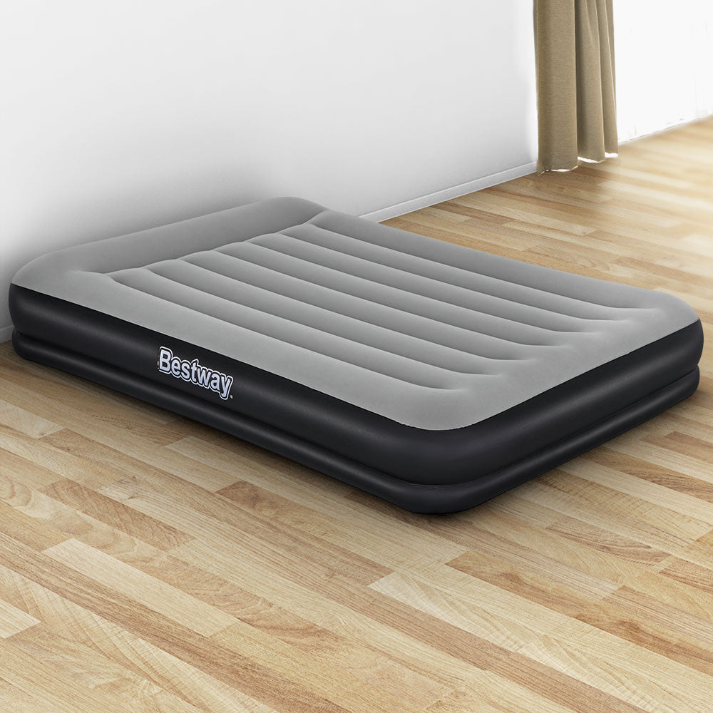 Comfort Quest Queen Air Mattress Inflatable Built-in Pump