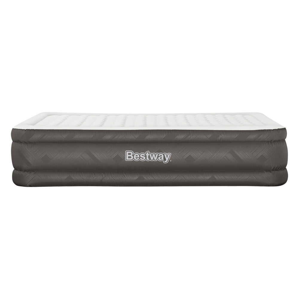 Comfort Quest Queen Air Mattress Inflatable Bed 46cm Grey