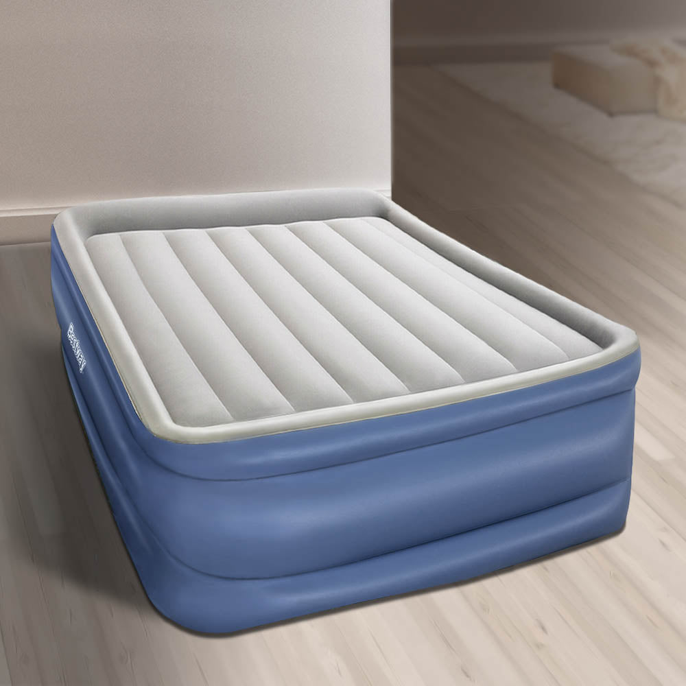 Bestway Queen Air Mattress Inflatable Navy
