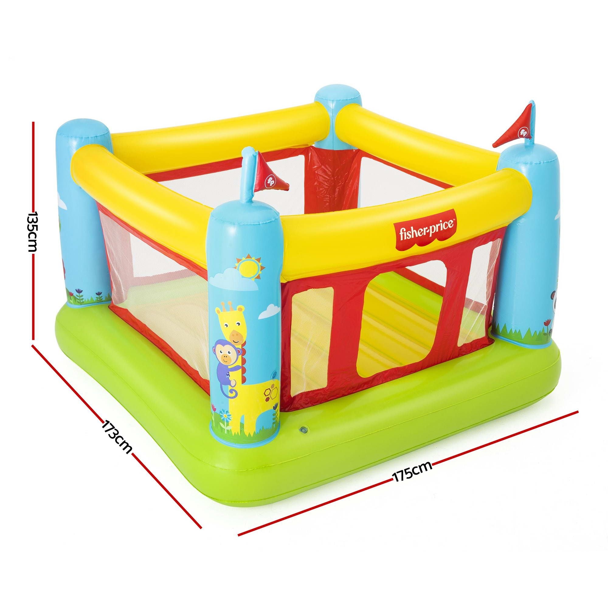 Bestway Kids Inflatable Jumping Castle Trampoline House 173cmx175cmx135cm