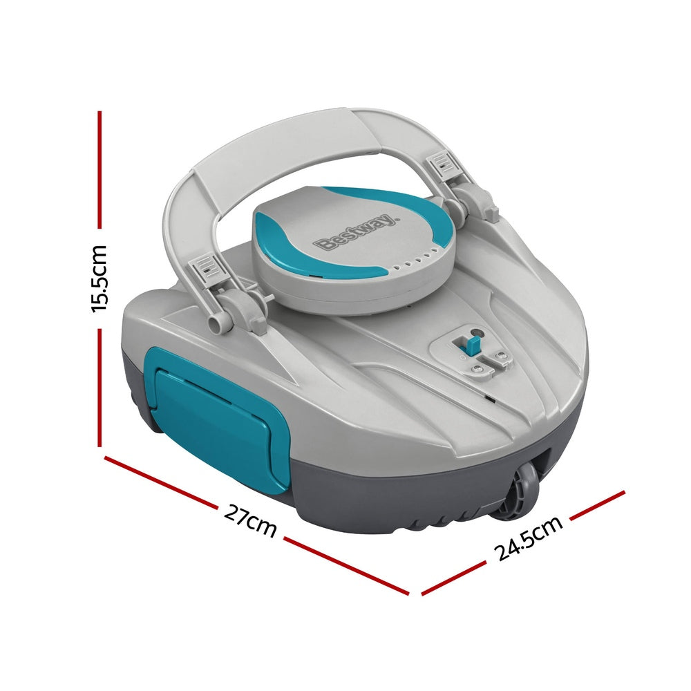 Bestway Cordless Robotic Pool Cleaner Automatic Grey