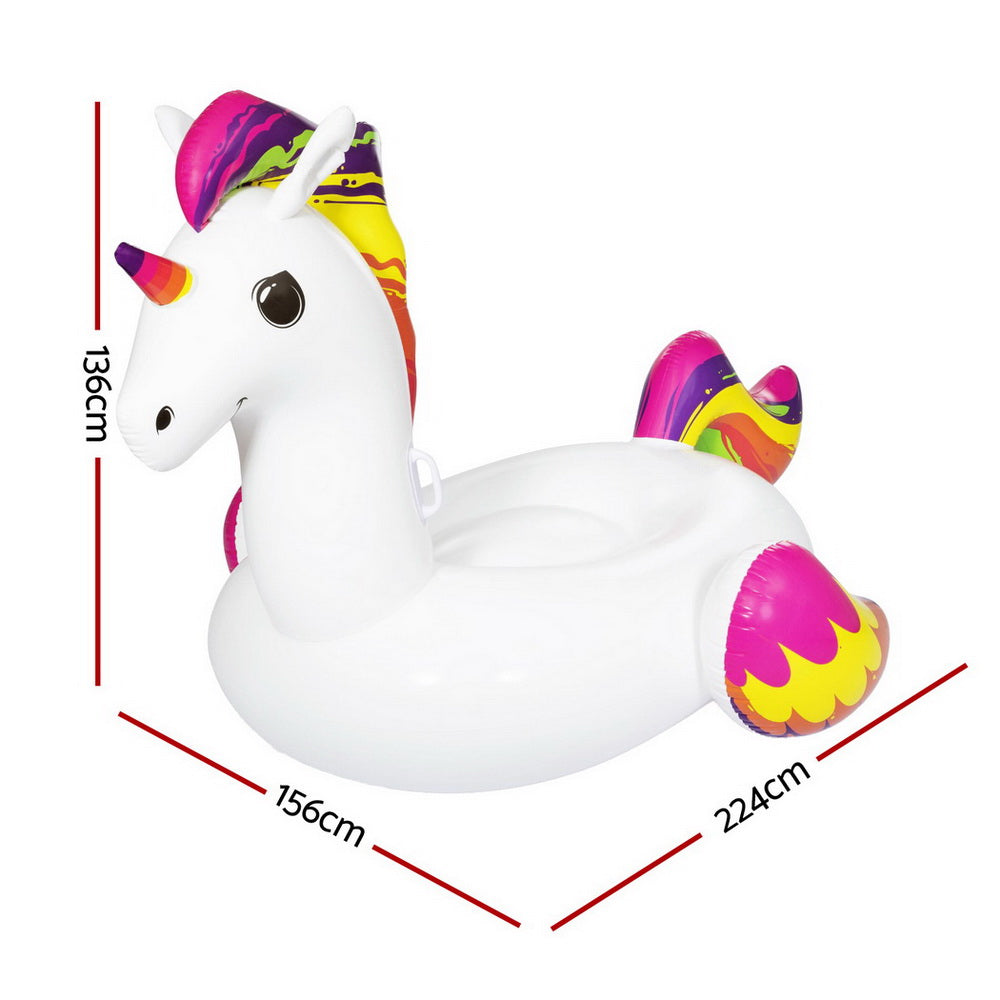 Bestway Unicorn Inflatable Pool Lounger 224x156cm