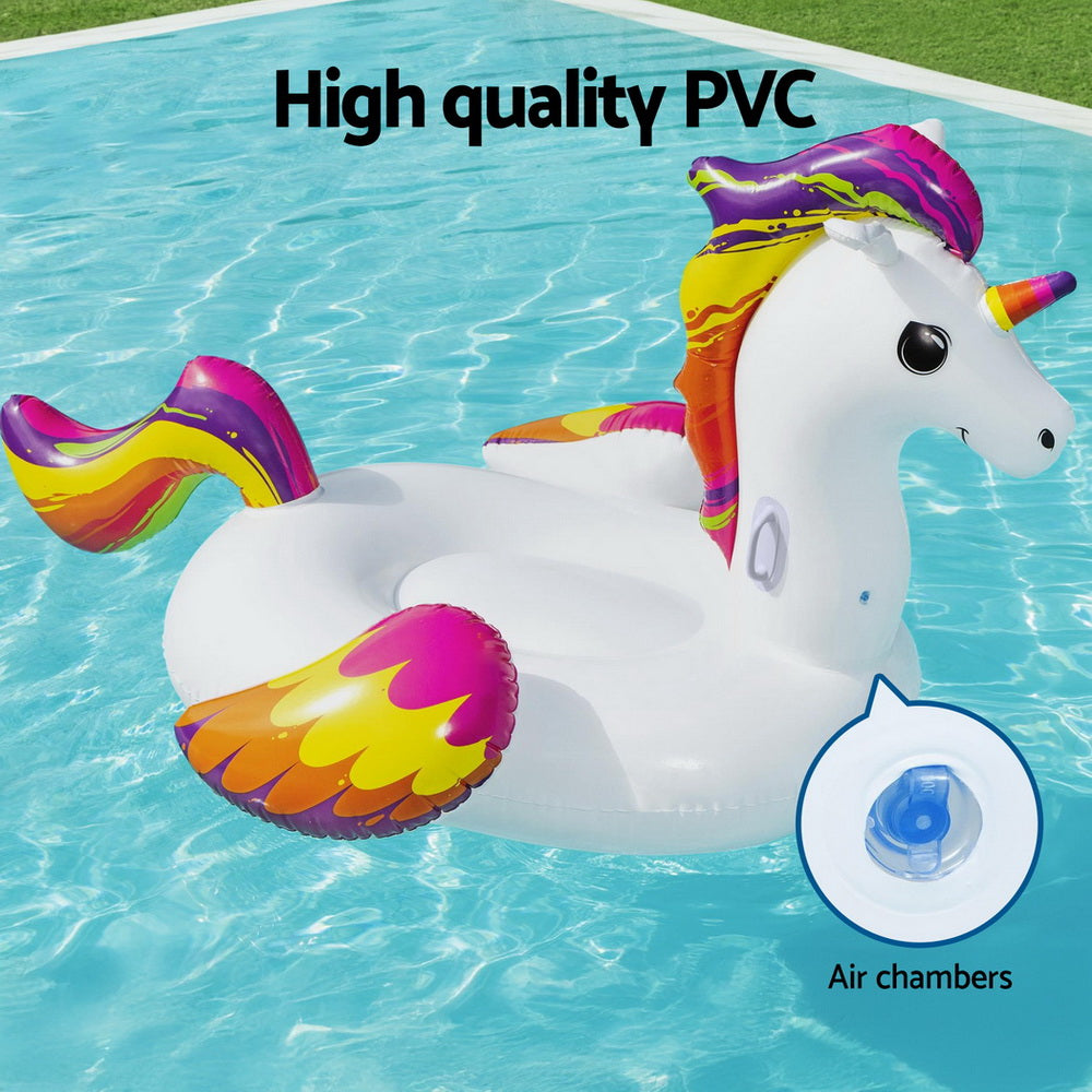 Bestway Unicorn Inflatable Pool Lounger 224x156cm
