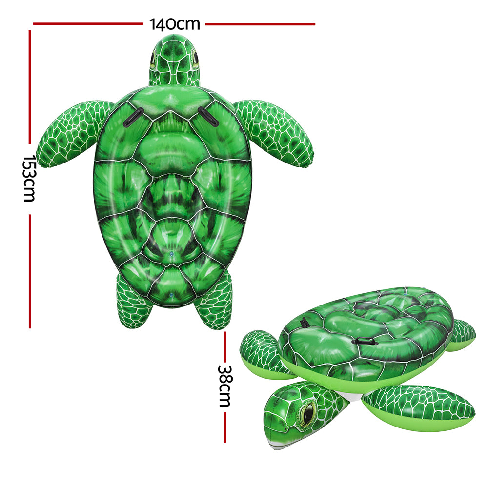 Bestway Turtle Rider Inflatable Pool Float 153x140cm Kids