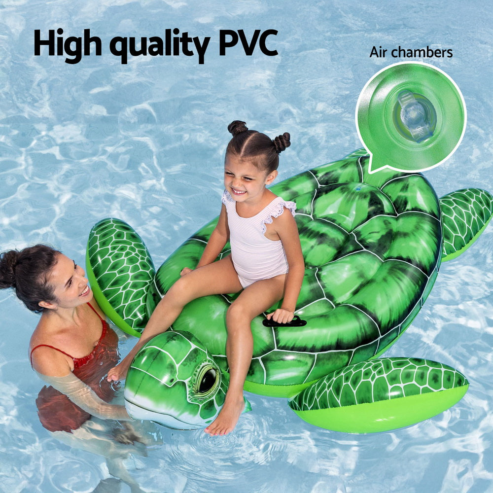 Bestway Turtle Rider Inflatable Pool Float 153x140cm Kids
