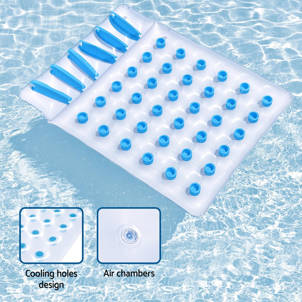 Bestway Inflatable Pool Lounger Chair Float Seat Pillow