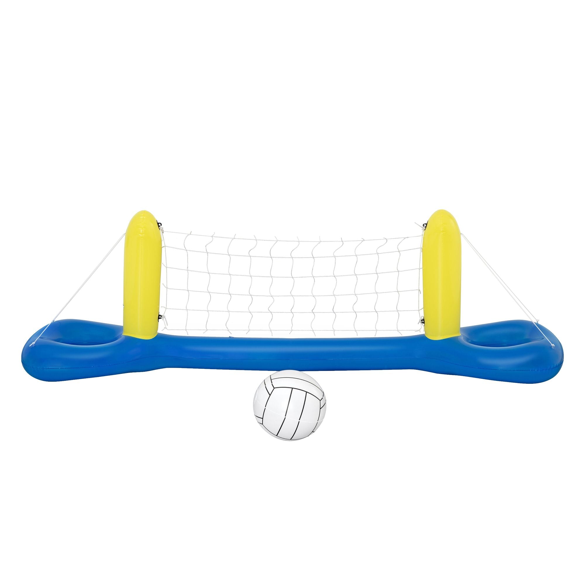 Bestway Floating Pool Volleyball Net Set with Ball 252cm x 64cm Blue