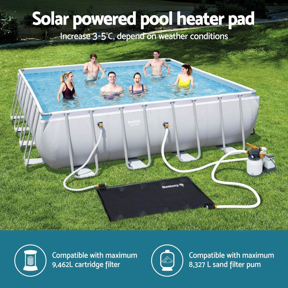 Bestway 110x171cm Solar Pool Heater Pad Black