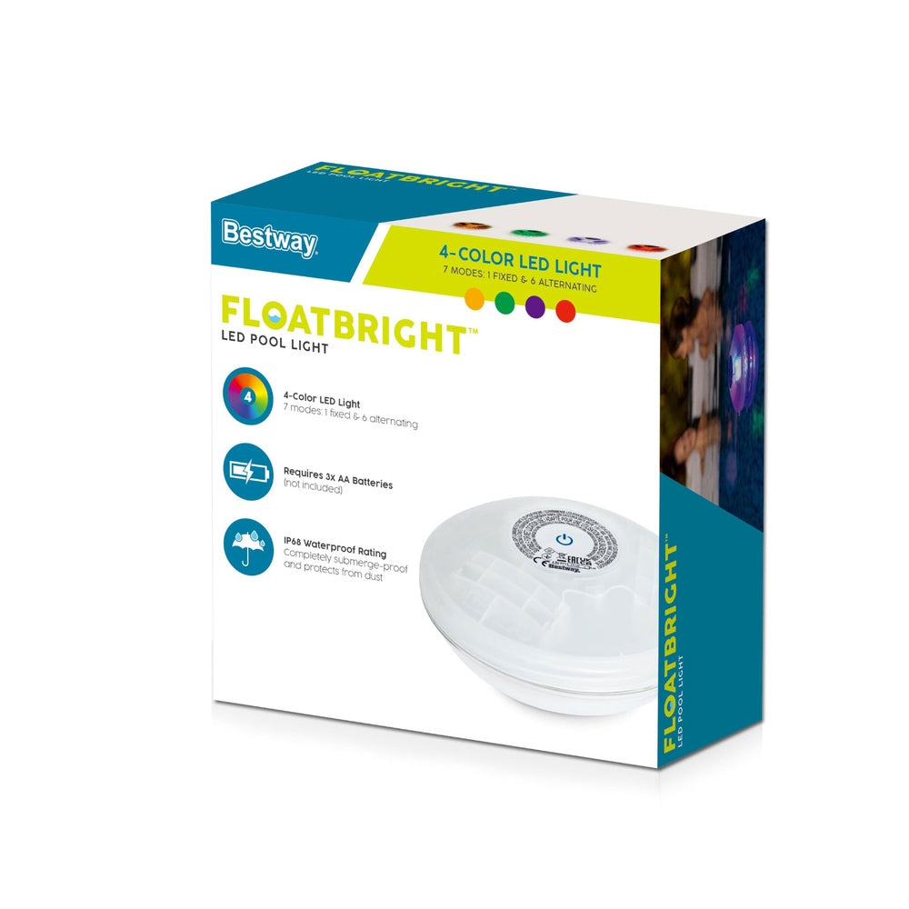 FloatBright LED Pool Light 7-Mode Multicolour Waterproof